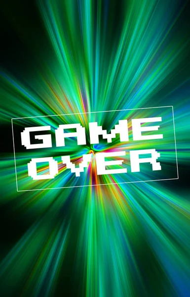 Game Message Colorful Abstract Background — Stock Photo, Image