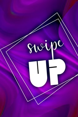 Soyut renkli arkaplanda metni yukarı kaydır 