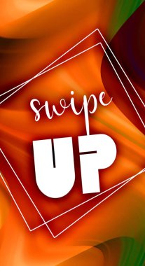 Soyut renkli arkaplanda metni yukarı kaydır 