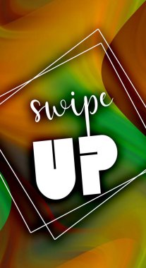 Soyut renkli arkaplanda metni yukarı kaydır 