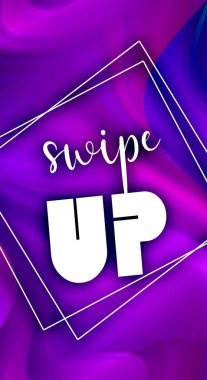 Soyut renkli arkaplanda metni yukarı kaydır 