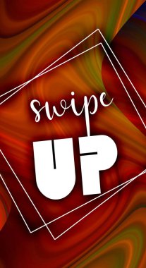 Soyut renkli arkaplanda metni yukarı kaydır 