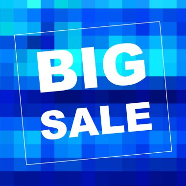 Soyut arka planda büyük indirimli sözler. Satış kuponu tasarımı. İş konsepti