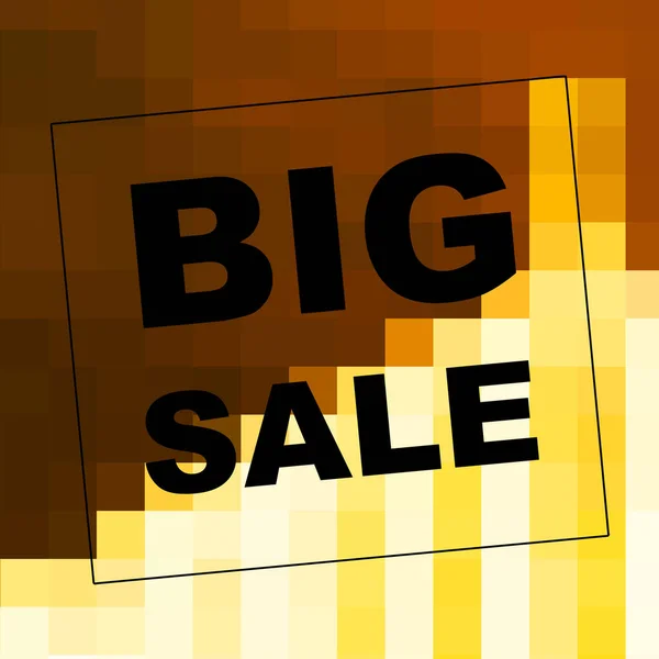 Big Sale Words Abstract Background Sales Coupon Design Business Concept — Stock Photo, Image