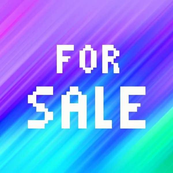 Sale Text Abstract Colorful Background — Stock Photo, Image