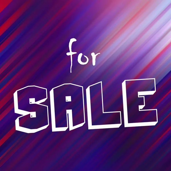 Sale Text Abstract Colorful Background — Stock Photo, Image