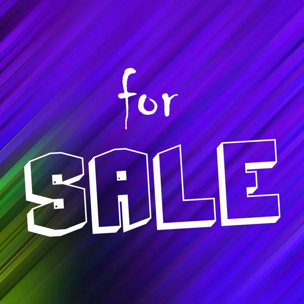 Sale Text Abstract Colorful Background — Stock Photo, Image