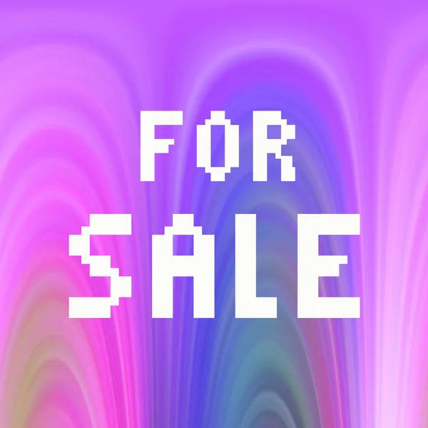 Sale Text Abstract Colorful Background — Stock Photo, Image