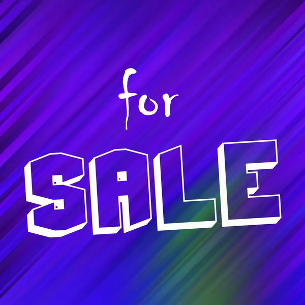 Sale Text Abstract Colorful Background — Stock Photo, Image