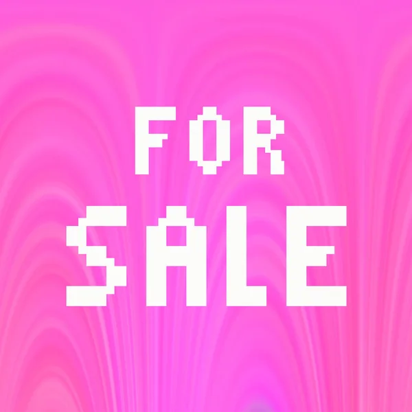 Sale Text Abstract Colorful Background — Stock Photo, Image