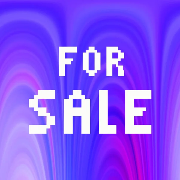 Sale Text Abstract Colorful Background — Stock Photo, Image