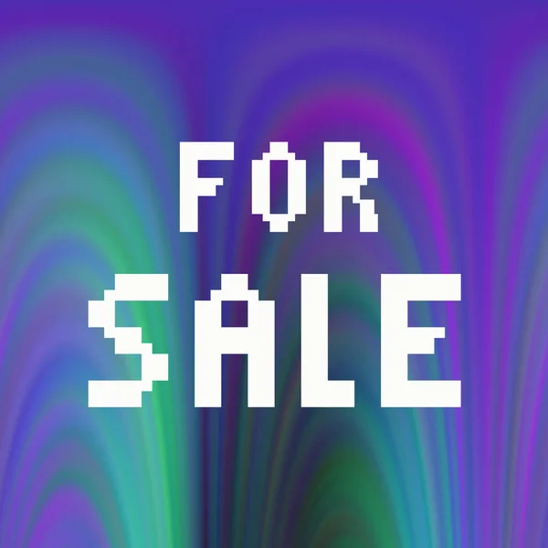 Sale Text Abstract Colorful Background — Stock Photo, Image