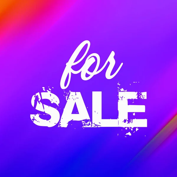 Sale Text Abstract Colorful Background — Stock Photo, Image