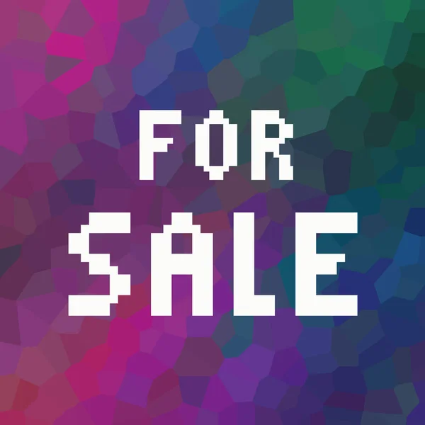 Sale Text Abstract Colorful Background — Stock Photo, Image