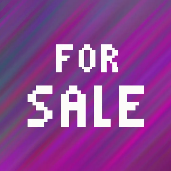 Sale Text Abstract Colorful Background — Stock Photo, Image