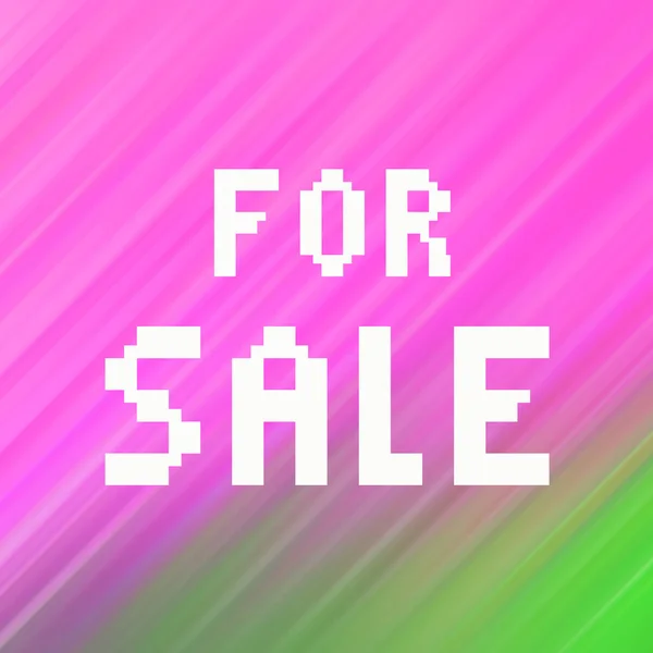 Sale Text Abstract Colorful Background — Stock Photo, Image