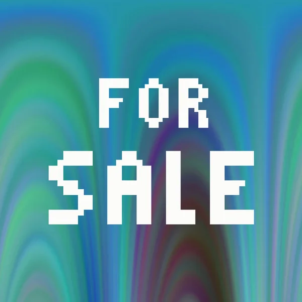 Sale Text Abstract Colorful Background — Stock Photo, Image