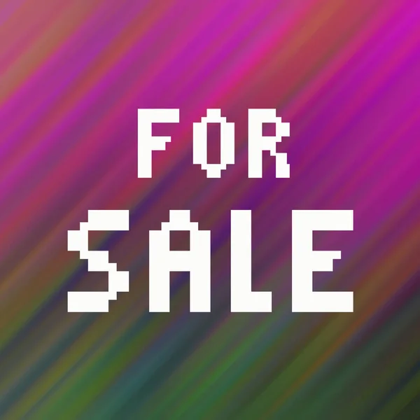 Sale Text Abstract Colorful Background — Stock Photo, Image