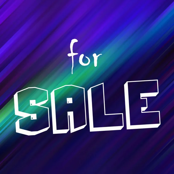 Sale Text Abstract Colorful Background — Stock Photo, Image