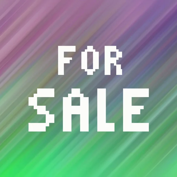 Sale Text Abstract Colorful Background — Stock Photo, Image