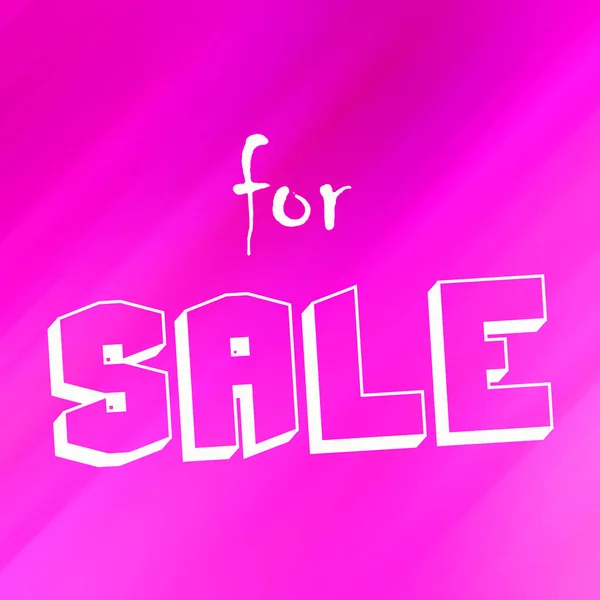 Sale Text Abstract Colorful Background — Stock Photo, Image