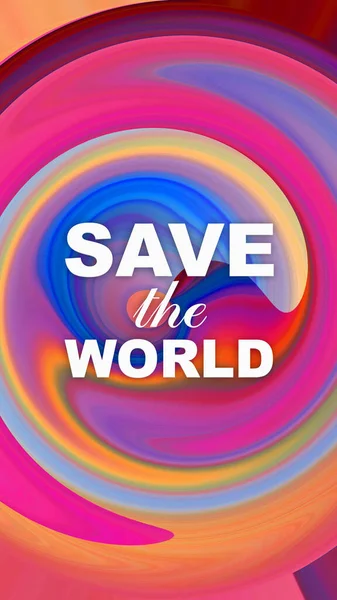 World Text Abstract Colorful Background — Stock Photo, Image