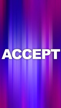 Soyut renkli arkaplan hakkındaki sözcüğü kabul et