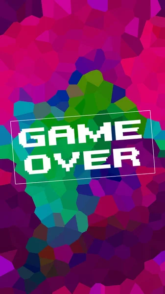 Game Concept Colorful Banner — Stock Photo, Image