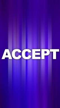 Soyut renkli arkaplan hakkındaki sözcüğü kabul et