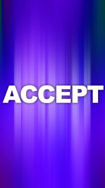 Soyut renkli arkaplan hakkındaki sözcüğü kabul et