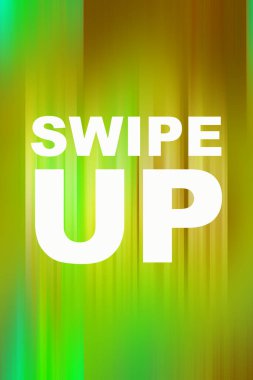 Soyut renkli arkaplanda metni yukarı kaydır 