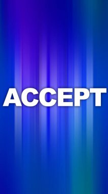 Soyut renkli arkaplan hakkındaki sözcüğü kabul et