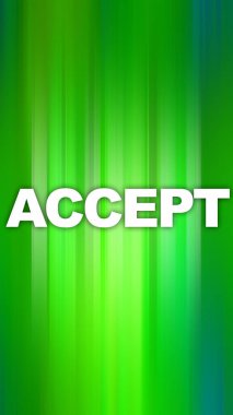 Soyut renkli arkaplan hakkındaki sözcüğü kabul et