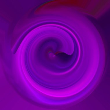 Parlak kıvrımlı akış tüneli dijital olarak oluşturuldu