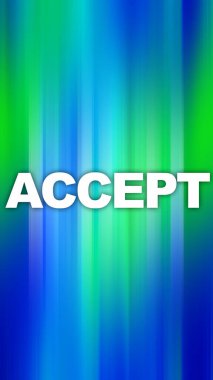 Soyut renkli arkaplan hakkındaki sözcüğü kabul et