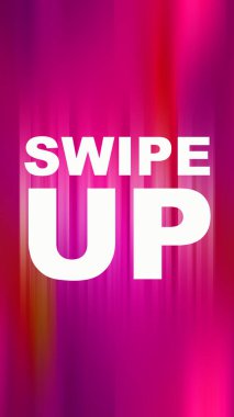 Soyut renkli arkaplanda metni yukarı kaydır 