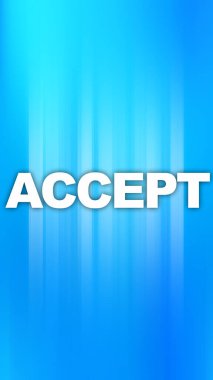 Soyut renkli arkaplan hakkındaki sözcüğü kabul et