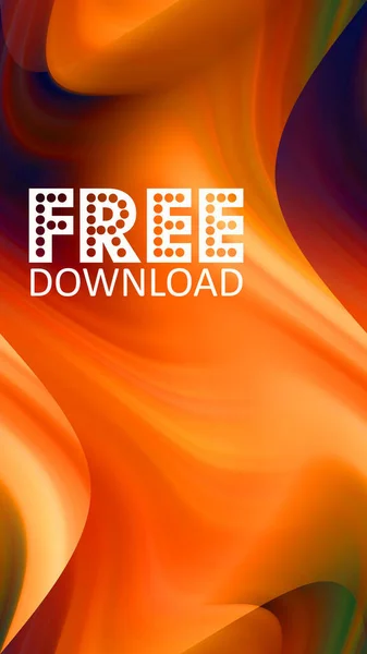 Free Download Text Abstract Colorful Background — Stock Photo, Image