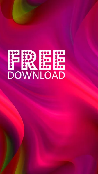 Free Download Text Abstract Colorful Background — Stock Photo, Image