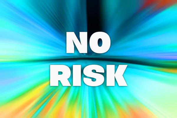 Risk Text Abstract Colorful Background — Stock Photo, Image