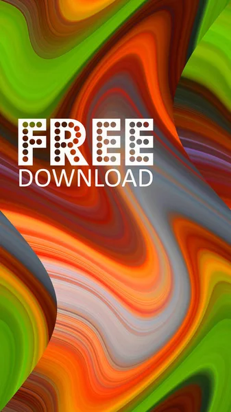 Free Download Text Abstract Colorful Background — Stock Photo, Image