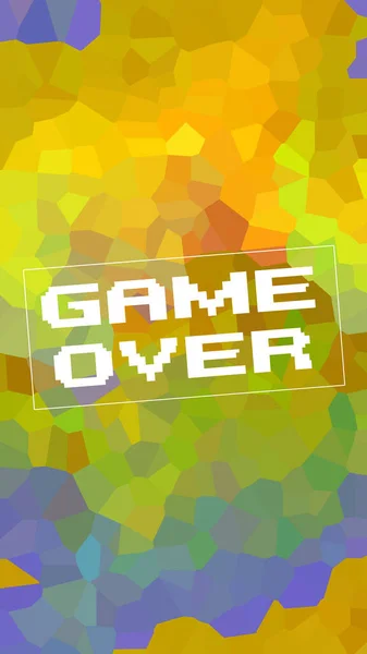 Game Concept Colorful Banner — Stock Photo, Image