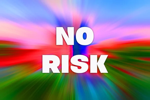 Risk Text Abstract Colorful Background — Stock Photo, Image