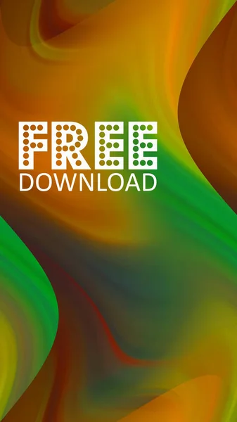 Free Download Text Abstract Colorful Background — Stock Photo, Image