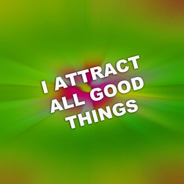 Tüm iyi kavramsal şeyleri cezbederim. 