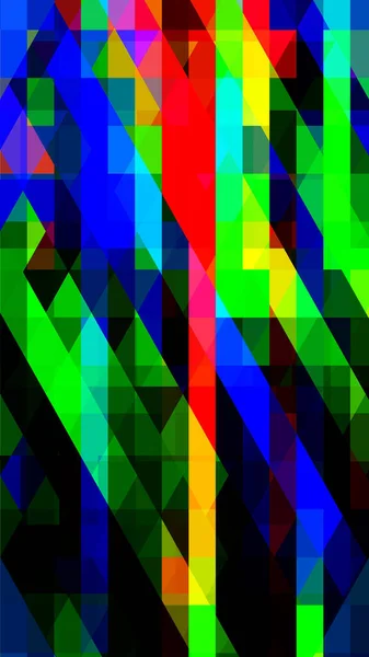 Абстрактные Яркие Геометрические Треугольники — стоковое фото