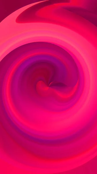 Luminous glowing swirling flow tunnel digitally generated