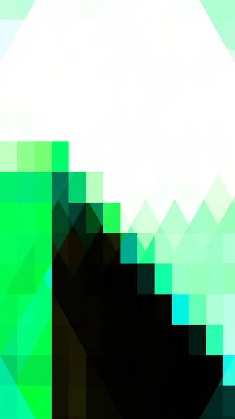 Abstrakt Levande Geometriska Trianglar Arkitektonisk Bakgrund — Stockfoto
