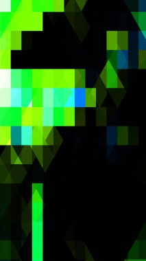 Soyut canlı geometrik üçgenler mimari arkaplan 