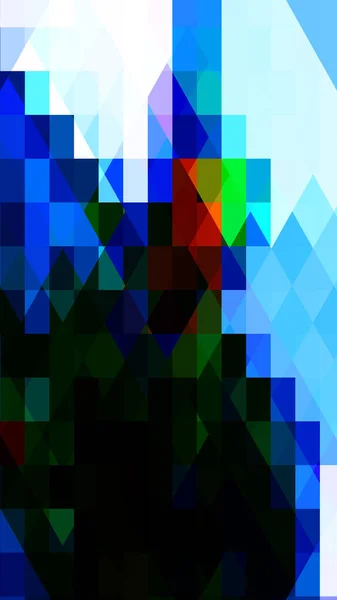 Abstrakte Lebendige Geometrische Dreiecke Architektonischer Hintergrund — Stockfoto